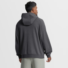 Atlanta Braves Authentic Collection Player Raglan Dri-FIT Full-Zip Hoodie Anthracite | Nike