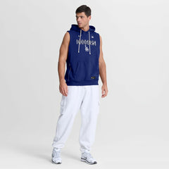 Los Angeles Dodgers Authentic Collection Standard Issue Dri-FIT Sleeveless Hoodie Royal | Nike