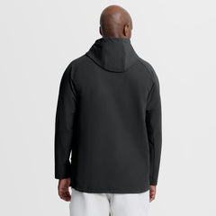 Miami Marlins Authentic Collection Raglan Therma-FIT Full-Zip Hooded Jacket Black | Nike