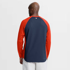 Houston Astros Authentic Collection Raglan Dri-FIT Sweatshirt Navy | Nike