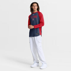 St. Louis Cardinals Authentic Collection Raglan Dri-FIT Sweatshirt Navy | Nike