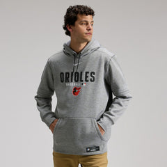 Baltimore Orioles Authentic Collection Therma-FIT Hoodie Heather Charcoal | Nike