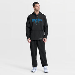 Miami Marlins Authentic Collection Therma-FIT Hoodie Black | Nike