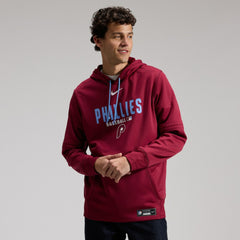Philadelphia Phillies Authentic Collection Therma-FIT Hoodie Burgundy | Nike