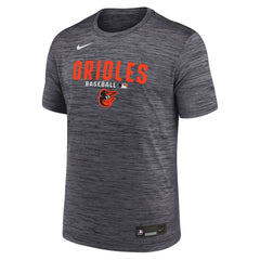 Baltimore Orioles Authentic Collection Velocity Dri-FIT T-Shirt Black | Nike