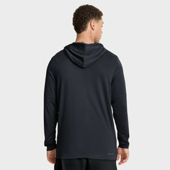 New York Yankees Authentic Collection Dri-FIT Long Sleeve Hooded T-Shirt Navy | Nike