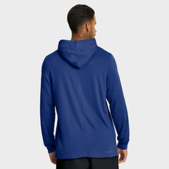 New York Mets Authentic Collection Dri-FIT Long Sleeve Hooded T-Shirt Royal | Nike