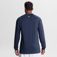 Tampa Bay Rays Authentic Collection Game Time Raglan Long Sleeve T-Shirt Navy | Nike