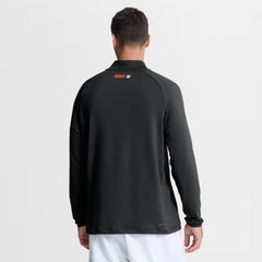 San Francisco Giants Authentic Collection Dri-FIT Raglan Half-Zip Pullover Black | Nike