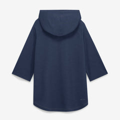 Milwaukee Brewers Authentic Collection Flux Dri-FIT Raglan 3/4-Sleeve Hooded T-Shirt Gray | Nike