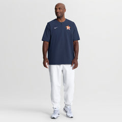 Houston Astros Authentic Collection Dri-FIT Quarter-Zip Windshirt Navy | Nike
