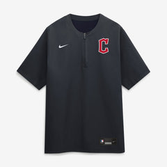 Cleveland Guardians Authentic Collection Dri-FIT Quarter-Zip Windshirt Navy | Nike