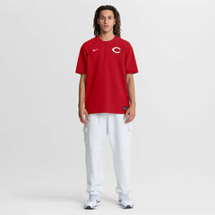 Cincinnati Reds Authentic Collection Dri-FIT Quarter-Zip Windshirt Red | Nike