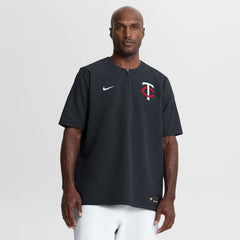 Minnesota Twins Authentic Collection Dri-FIT Quarter-Zip Windshirt Navy | Nike