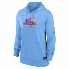Colorado Rockies Women's Authentic Collection City Connect Therma Hoodie Light Blue | Nike
