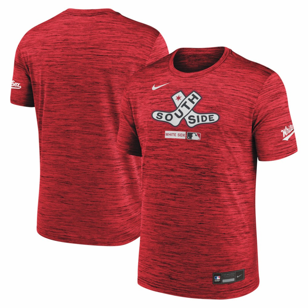 Chicago White Sox Authentic Collection City Connect Velocity Dri-FIT T-Shirt Red | Nike