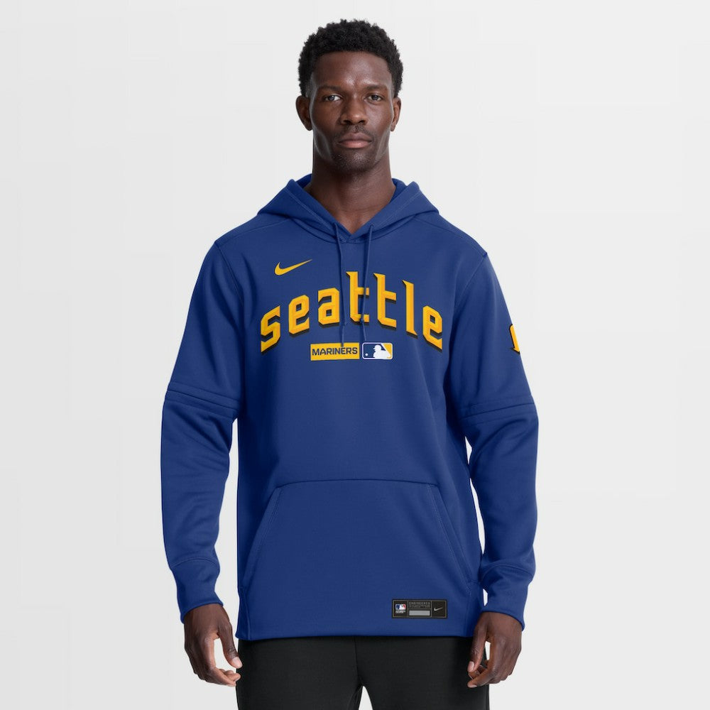 Seattle Mariners Authentic Collection City Connect Therma-FIT Hoodie Royal | Nike