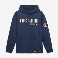 Cleveland Guardians Authentic Collection City Connect Therma-FIT Hoodie Navy | Nike