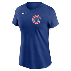 Pete Crow-Armstrong Chicago Cubs Women's Cooperstown Collection Fuse Name & Number T-Shirt Royal | Nike