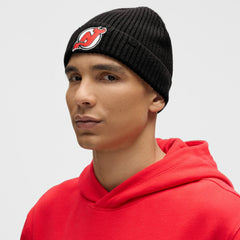 New Jersey Devils lululemon Unisex Close-Fit Wool-Blend Ribbed Beanie Black