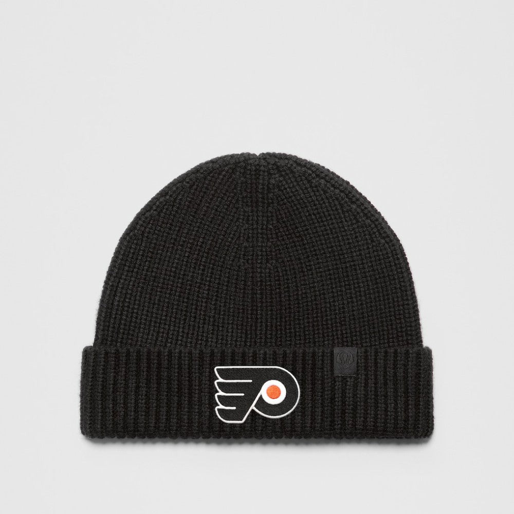 Philadelphia Flyers lululemon Unisex Close-Fit Wool-Blend Ribbed Beanie Black