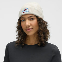 Colorado Avalanche lululemon Unisex Close-Fit Wool-Blend Ribbed Beanie Heathered Bone