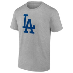 Shohei Ohtani Los Angeles Dodgers Player Name & Number T-Shirt Heather Gray