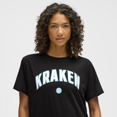 Seattle Kraken lululemon Women's All Yours Organic Cotton T-Shirt Black