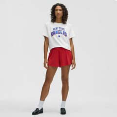 New York Rangers lululemon Women's All Yours Organic Cotton T-Shirt White