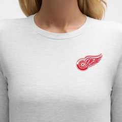 Detroit Red Wings lululemon Women's Love Long Sleeve T-Shirt Heathered Core Ultra Light Grey