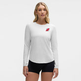 New Jersey Devils lululemon Women's Love Long Sleeve T-Shirt Heathered Core Ultra Light Grey