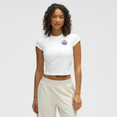Edmonton Oilers lululemon Women's Baby T-Shirt White