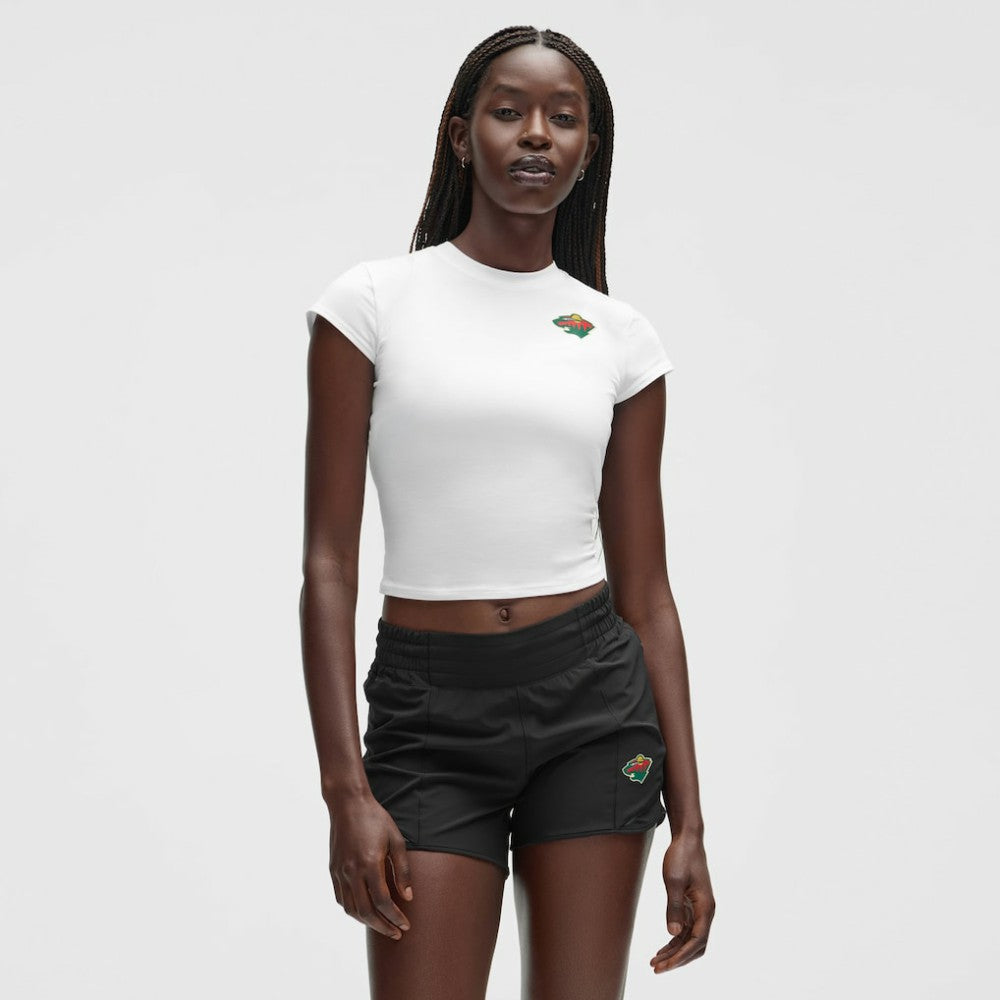 Minnesota Wild lululemon Women's Baby T-Shirt White