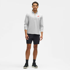 Detroit Red Wings lululemon Soft Jersey Half-Zip Pullover Heather Gray