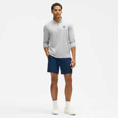 Edmonton Oilers lululemon Soft Jersey Half-Zip Pullover Heather Gray