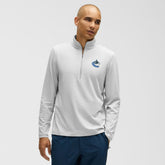 Vancouver Canucks lululemon Soft Jersey Half-Zip Pullover Heather Gray