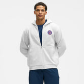 Edmonton Oilers lululemon Steady State Full-Zip Hoodie Heathered Core Ultra Light Grey