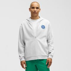 Vancouver Canucks lululemon Steady State Full-Zip Hoodie Heathered Core Ultra Light Grey