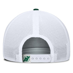 New Jersey Devils Fanatics Bermuda A-Frame Adjustable Hat Green/White