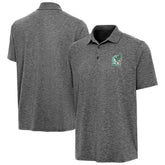 Mexico National Team Antigua Triple Shot Polo Heather Black