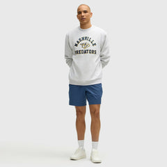Nashville Predators lululemon Steady State Crew Heathered Core Ultra Light Grey