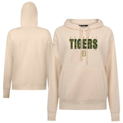 Detroit Tigers Levelwear Women's Adorn Protect W Pullover Hoodie Khaki