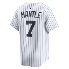 Mickey Mantle New York Yankees Home Limited Player Jersey - White