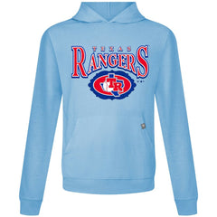 Texas Rangers Levelwear Lone Star Relay Pullover Hoodie Light Blue