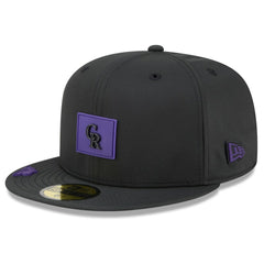 Colorado Rockies 2026 Clubhouse 59FIFTY Fitted Hat Black | New Era