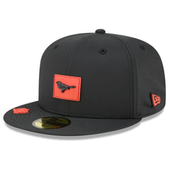 Baltimore Orioles 2026 Clubhouse Alternate 59FIFTY Fitted Hat Black | New Era