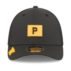 Pittsburgh Pirates 2026 Clubhouse M-Crown 39THIRTY Flex Hat Black | New Era
