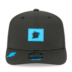 Miami Marlins 2026 Clubhouse 9SEVENTY Adjustable Hat Black | New Era