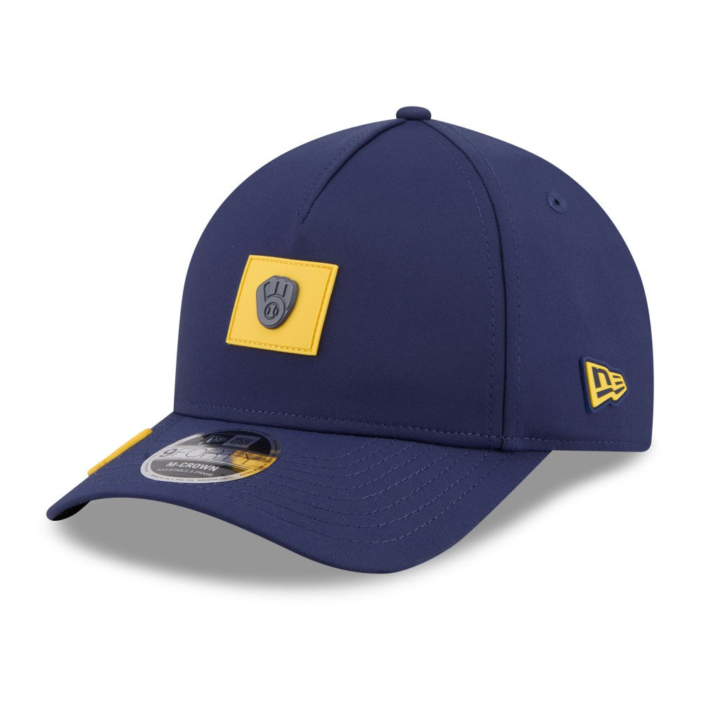 Milwaukee Brewers 2026 Clubhouse 9FORTY A-Frame Adjustable Hat Navy | New Era