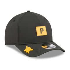 Pittsburgh Pirates 2026 Clubhouse 9FORTY A-Frame Adjustable Hat Black | New Era